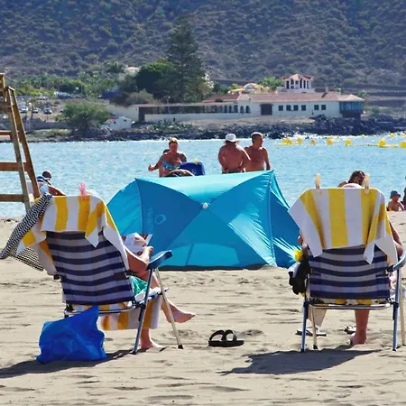 Casa Curt, Vista Mar Y Playa Semesterbostad Arona (Tenerife)